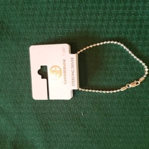 New Gianni Bernini sterling silver bracelet